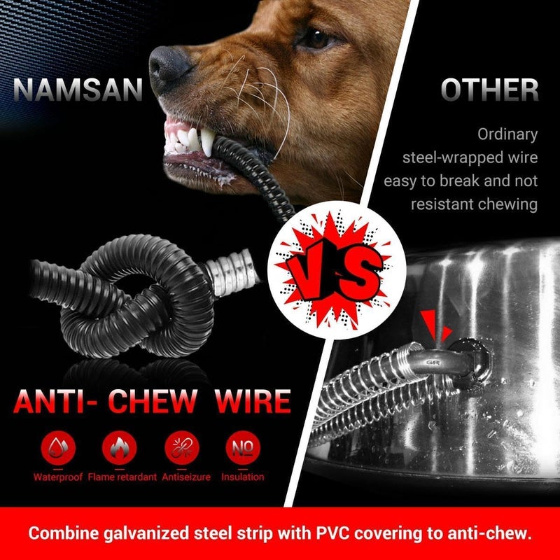 Billionchains 2.2L Heated Dog Bowl, Dog Thermal-Bowl Provides No Freeze Water, Pet Water Heater for Dogs/Cats/Chickens/Birds/Livestock, Black - Image 5